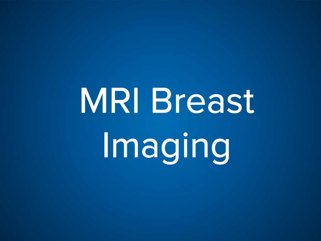 MRI Breast Imaging (CE) 2019