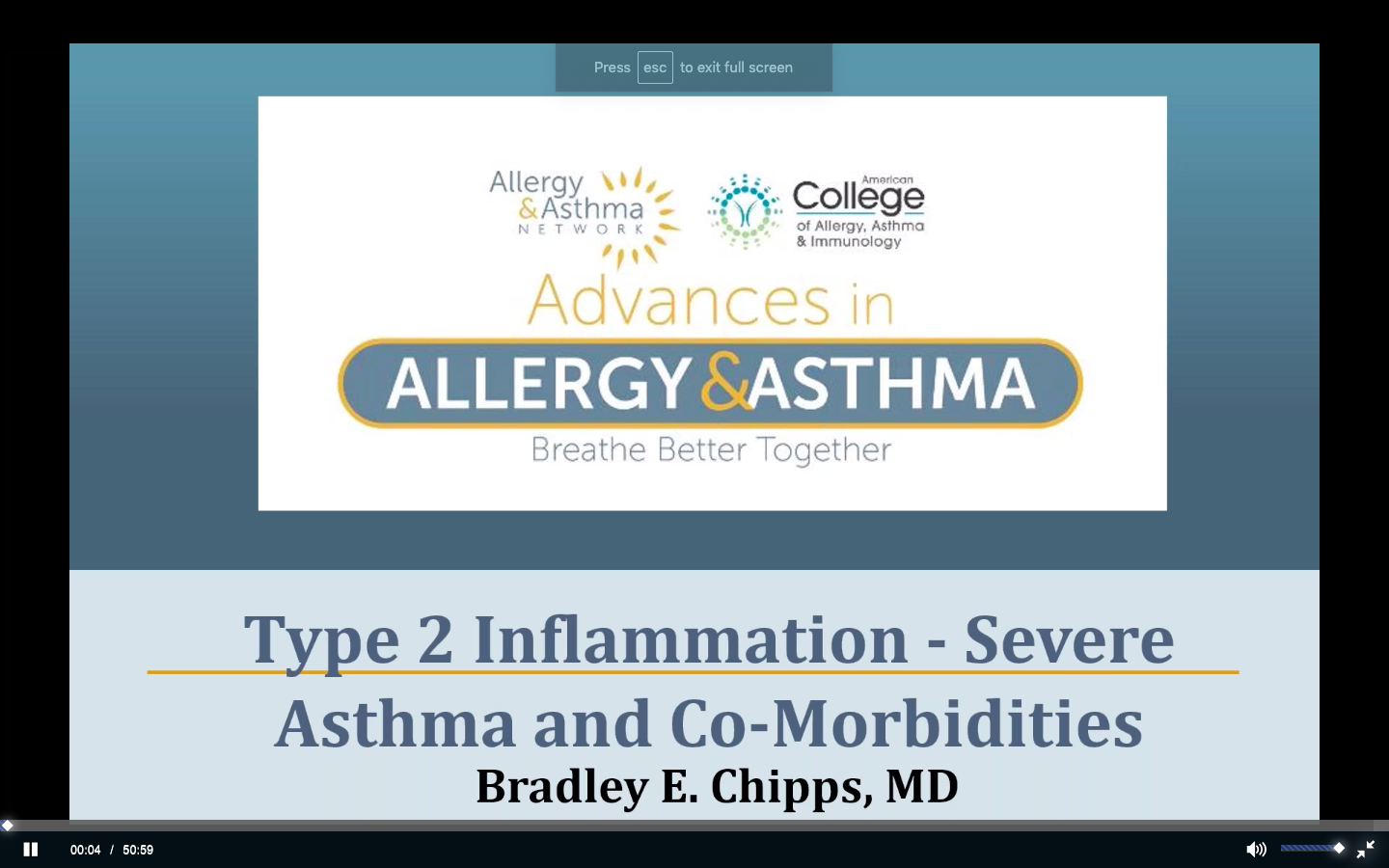 Type 2 Inflammation: Severe Asthma & Co-Morbidities (CE Nurse)