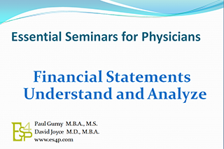 Healthcare Financial Statements - Understand and Analyze (CME)