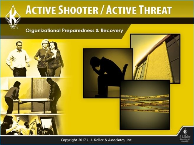 Active Shooter/Active Threat: Organizational Preparedness and Recovery