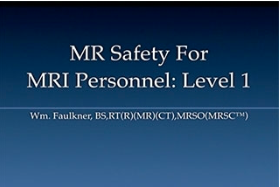 Basic MRI Safety 2018