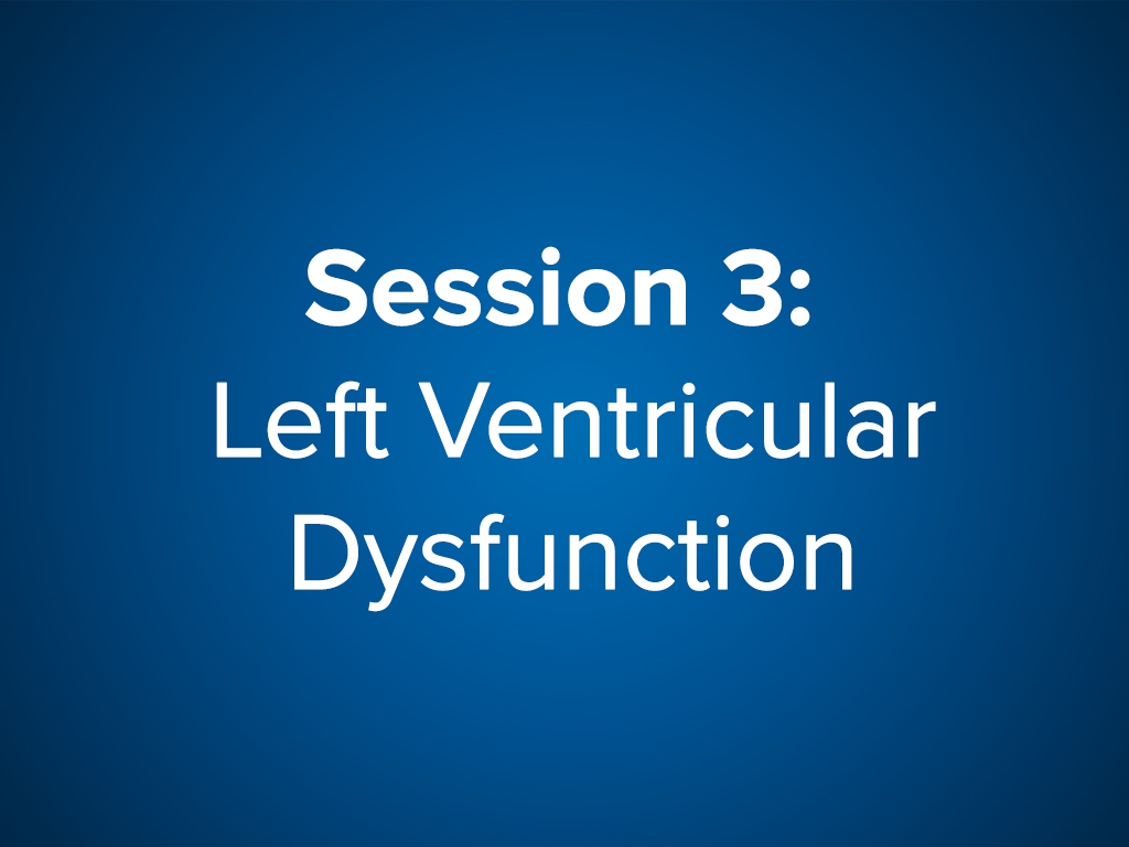 Session 3: Left Ventricular Dysfunction (Free)